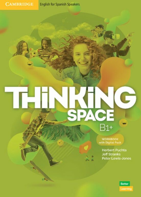Thinking Space B1+ Workbook with Digital Pack